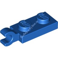 Деталь Лего Пластина 1 х 2 С Горизонтальной Защелкой На Конце Цвет Синий