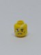 Деталь Аналог Совместимый С Лего Голова Минифигурки Мужская Цвет Желтый