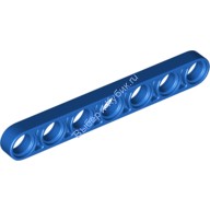 Деталь Лего Техник Бим 1 х 7 Тонкий Цвет Синий