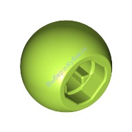 Деталь Лего Техник Поворотный Шар Цвет Лайм