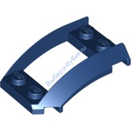 Деталь Лего Клин 4 х 3 Открытый С Вырезом И 4 Штырька Цвет Темно-Синий