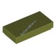 Деталь Лего Плитка 1 х 2 С Желобком Цвет Оливковый Зеленый