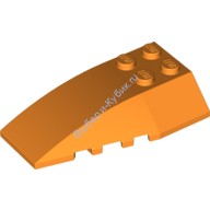 Деталь Лего Клин 6 х 4 Тройной Изогнутый Цвет Оранжевый