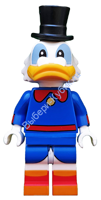 Минифигурка Лего Коллекционные (без упаковки) Скрудж Макдак