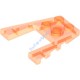 Деталь Лего Пластина Клин 4 х 4 Цвет Прозрачно-Неоново-Оранжевый