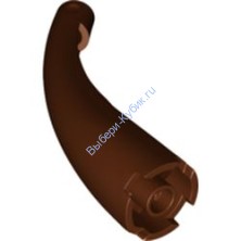 Деталь Лего Хвост Дракона Цвет Коричневый