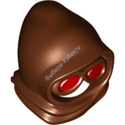 Деталь Лего Капюшон С Рисунком Цвет Коричневый