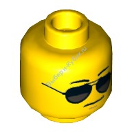 Деталь Лего Голова Минифигурки Цвет Желтый