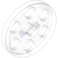 Деталь Лего Техник Колесо Для Ременных Передач (Шкив) Цвет Прозрачный