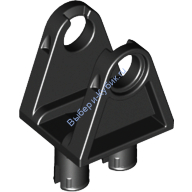 Деталь Лего Техник Рулевой рычаг с пинами Цвет Черный