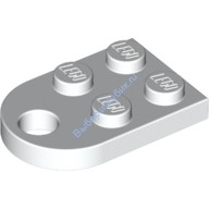 Деталь Лего Пластина 3 х 2 С Отверстием Цвет Белый