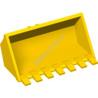 Деталь Лего Экскаваторный Ковш 7 Зуб. 3 х 6 С Петлей Цвет Желтый