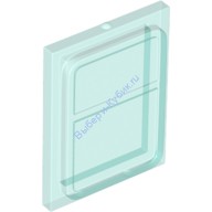 Деталь Лего Стекло Для Двери Поезда Цвет Прозрачно-Голубой