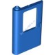 Деталь Лего Дверь 1 х 4 х 5 Для Поезда Левая Цвет Синий