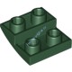 Деталь Лего Скос Изогнутый 2 х 2 Перевернутый Цвет Темно-Зеленый