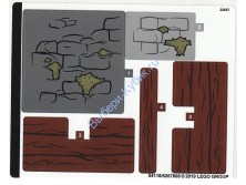 Наклейки К Набору Лего 75947