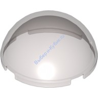 Деталь Лего Цилиндр Полусфера 4 х 4 Цвет Прозрачно-Коричневый