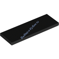 Деталь Лего Плитка 2 х 6 Цвет Черный