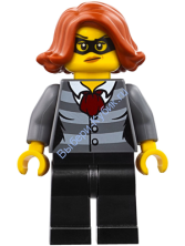 Минифигурка Лего Сити - Бандит (Преступник)