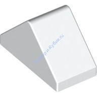 Деталь Лего Скос 45 2 х 1 Двойной Цвет Белый