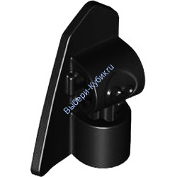 Деталь Лего Техник Панель # 8 Малая Гладкая Короткая Сторона B Цвет Черный