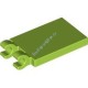Деталь Лего Плитка Модифицированная 2 х 3 С 2 Защелками Цвет Лайм
