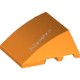 Деталь Лего Клин 4 х 3 Без Штырьков Цвет Оранжевый