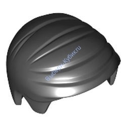 Деталь Лего Парик Минифигурки Цвет Черный