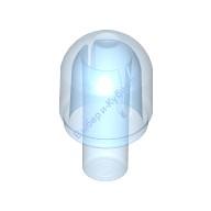 Деталь Лего Крышка Фонарика С Внутренним Стержнем / Глаз Бионикл Barraki Цвет Прозрачно-Голубой