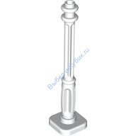 Деталь Лего Опора 2 х 2 х 7 Основание фонаря Цвет Белый