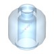 Деталь Лего Голова Минифигурки Цвет Прозрачно-Умеренно-Голубой