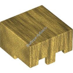 Деталь Лего Шлем Майнкрафт Цвет Перламутрово-Золотой