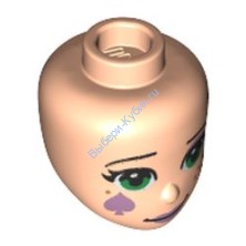 Деталь Лего Голова Мини Долл Цвет Светло-Телесный
