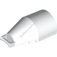 Деталь Лего Лобовое Стекло 7 х 4 х 2 Кругл. С Ручкой Цвет Белый