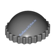 Деталь Лего Кепка Цвет Темно-Серый