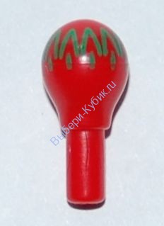 Деталь Лего Маракасы Цвет Красный