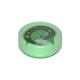 Деталь Лего Плитка Круглая 1 х 1 С Рисунком Цвет Прозрачно-Зеленый