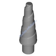 Деталь Лего Рог Единорога Цвет Перламутрово-Светло-Серый