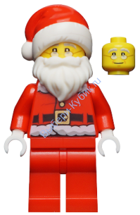 Минифигурка Лего Санта Клаус Дед Мороз 