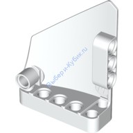 Деталь Лего Техник Панель #14 Большая Короткая Гладкая Сторона B Цвет Белый