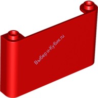 Деталь Лего Лобовое Стекло 1 х 6 х 3 Цвет Красный