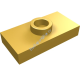 Деталь Лего Пластина 1 х 2 С 1 Штырьком Цвет Металлический Золотой