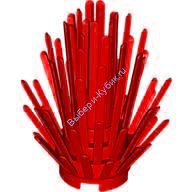 Деталь Лего Колючий Кустарник 2 х 2 х 4 Цвет Красный