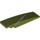 Деталь Лего Скос Закругленный 8 х 2 Без Штырьков Цвет Оливковый Зеленый