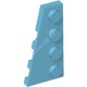 Деталь Лего Пластина Клин 4 х 2 Левая Цвет Умеренно-Лазурный