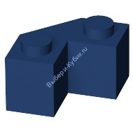 Деталь Лего Кубик Модифицированный Угловой 2 х 2 Цвет Темно-Синий