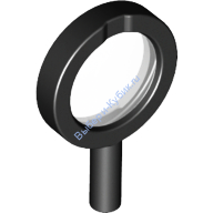 Деталь Лего Увеличительное Стекло Цвет Черный