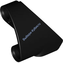 Деталь Лего Техник Панель # 9 3 x 3 Левая Цвет Черный