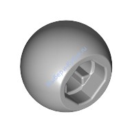 Деталь Лего Техник Поворотный Шар Цвет Светло-Серый
