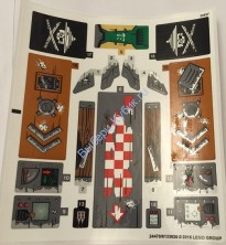 Наклейки К Набору Лего 70605 - (24478/6133020)